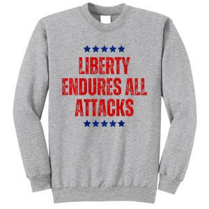 Patriotic Trump 2024 Election Campaign Supporter America Usa Tall Sweatshirt