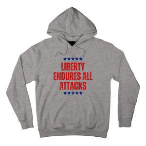 Patriotic Trump 2024 Election Campaign Supporter America Usa Tall Hoodie