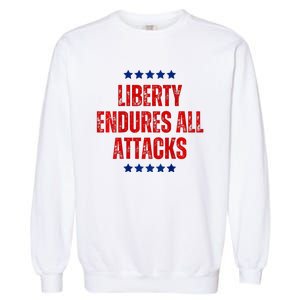 Patriotic Trump 2024 Election Campaign Supporter America Usa Garment-Dyed Sweatshirt