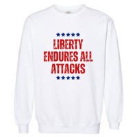 Patriotic Trump 2024 Election Campaign Supporter America Usa Garment-Dyed Sweatshirt