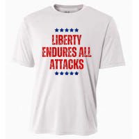 Patriotic Trump 2024 Election Campaign Supporter America Usa Cooling Performance Crew T-Shirt