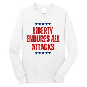 Patriotic Trump 2024 Election Campaign Supporter America Usa Long Sleeve Shirt