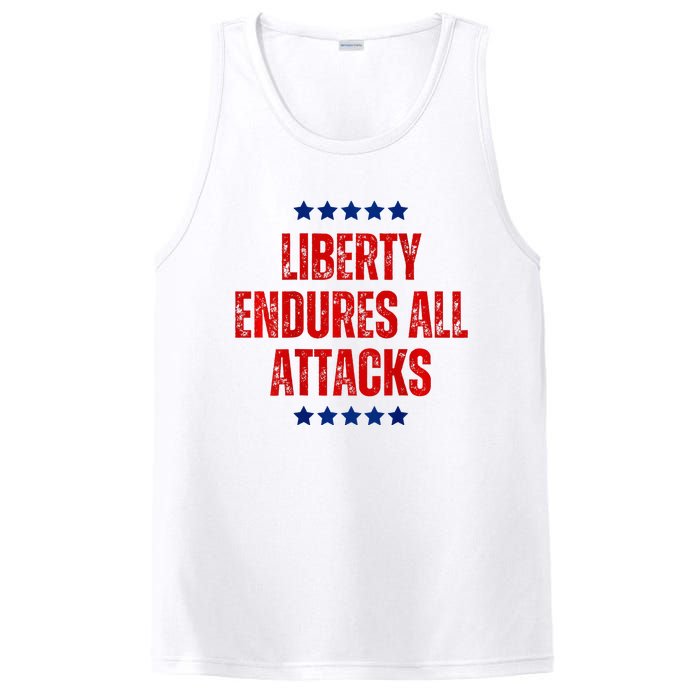 Patriotic Trump 2024 Election Campaign Supporter America Usa PosiCharge Competitor Tank