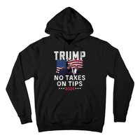 President Trump 2024trending No Tax On Tips Copycat Kamala Hoodie