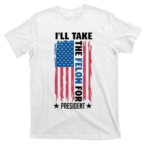 Pro Trump 2024 Commitment Felon President Design T-Shirt