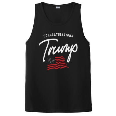 President Trump 2024 Congratulations PosiCharge Competitor Tank