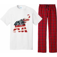 President Trump 2024 Republican Elephant Trump Supporter Pajama Set