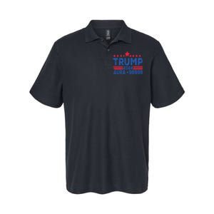 President Trump 2024 Aura +999999 Trump Fist Donald Trump Election 2024 Softstyle Adult Sport Polo