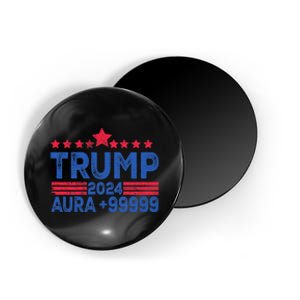 President Trump 2024 Aura +999999 Trump Fist Donald Trump Election 2024 Magnet