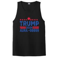 President Trump 2024 Aura +999999 Trump Fist Donald Trump Election 2024 PosiCharge Competitor Tank