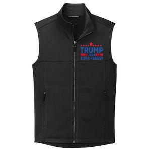 President Trump 2024 Aura +999999 Trump Fist Donald Trump Election 2024 Collective Smooth Fleece Vest