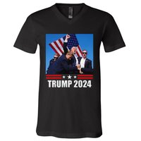 President Trump 2024 Election Vance V-Neck T-Shirt