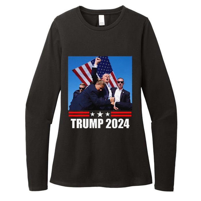 President Trump 2024 Election Vance Womens CVC Long Sleeve Shirt