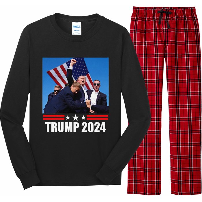 President Trump 2024 Election Vance Long Sleeve Pajama Set