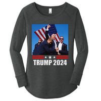 President Trump 2024 Election Vance Women's Perfect Tri Tunic Long Sleeve Shirt