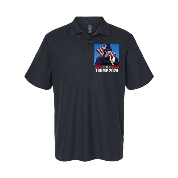 President Trump 2024 Election Vance Softstyle Adult Sport Polo