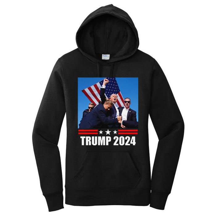 President Trump 2024 Election Vance Women's Pullover Hoodie