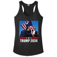 President Trump 2024 Election Vance Ladies PosiCharge Competitor Racerback Tank