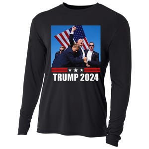 President Trump 2024 Election Vance Cooling Performance Long Sleeve Crew