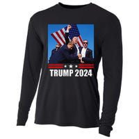 President Trump 2024 Election Vance Cooling Performance Long Sleeve Crew