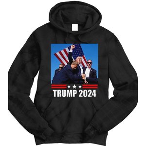 President Trump 2024 Election Vance Tie Dye Hoodie