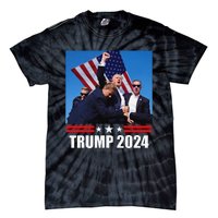 President Trump 2024 Election Vance Tie-Dye T-Shirt