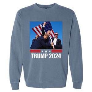 President Trump 2024 Election Vance Garment-Dyed Sweatshirt