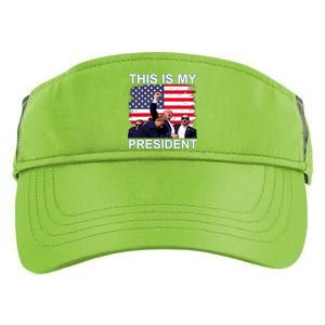 President Trump 2024 This Is My President Adult Drive Performance Visor