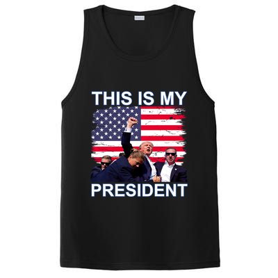 President Trump 2024 This Is My President PosiCharge Competitor Tank