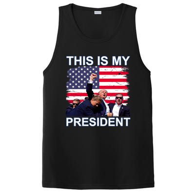 President Trump 2024 This Is My President PosiCharge Competitor Tank