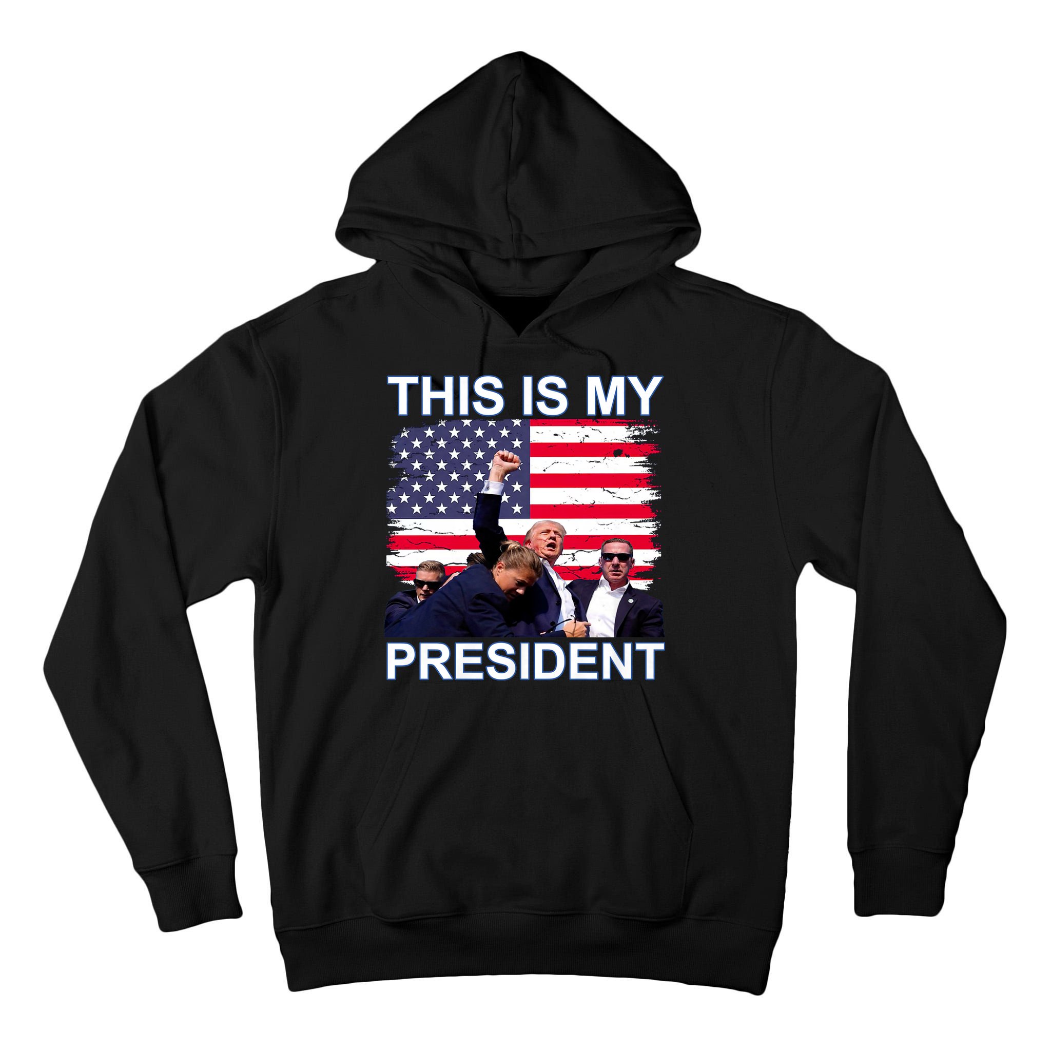 President Trump 2024 This Is My President Tall Hoodie