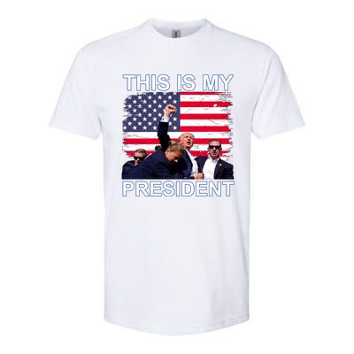 President Trump 2024 This Is My President Softstyle® CVC T-Shirt