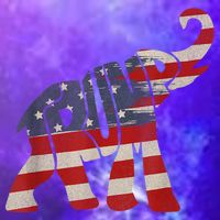 President Trump 2024 Republican Elephant Trump Supporter Poster