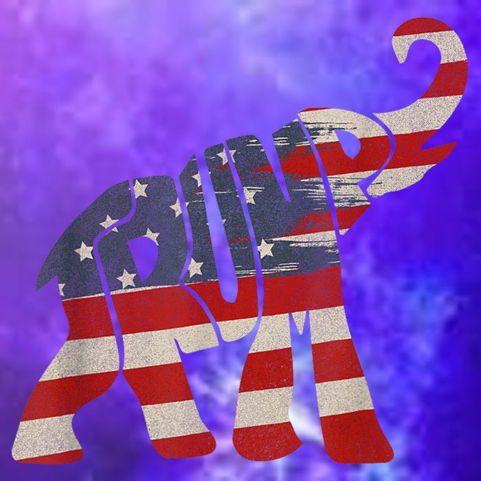 President Trump 2024 Republican Elephant Trump Supporter Poster