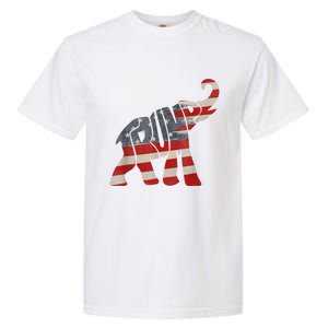 President Trump 2024 Republican Elephant Trump Supporter Garment-Dyed Heavyweight T-Shirt