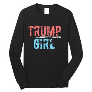 Pro Trump 2024 Election Women For Trump Long Sleeve Shirt