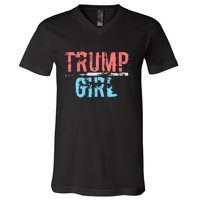 Pro Trump 2024 Election Women For Trump V-Neck T-Shirt