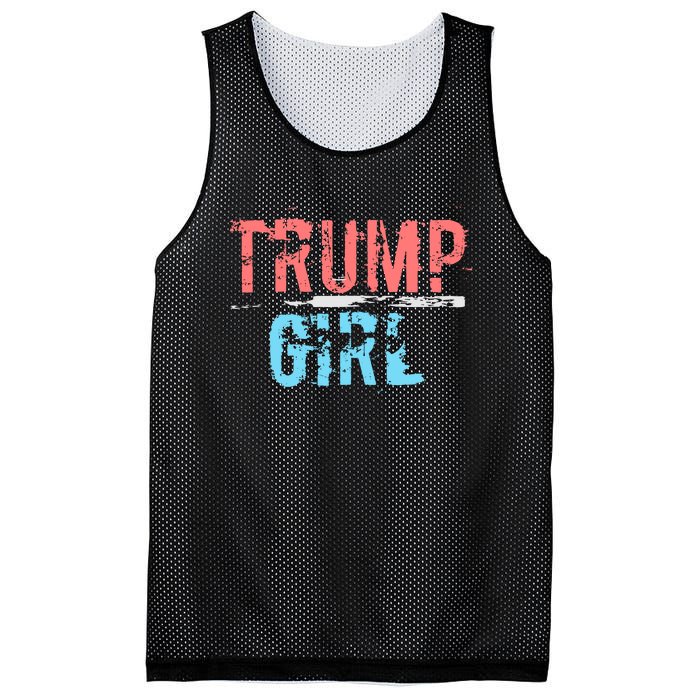 Pro Trump 2024 Election Women For Trump Mesh Reversible Basketball Jersey Tank