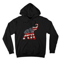 President Trump 2024 Republican Elephant Trump Supporter Hoodie