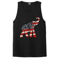 President Trump 2024 Republican Elephant Trump Supporter PosiCharge Competitor Tank