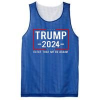 Political Trump 2024 Elect That MfEr Again Mesh Reversible Basketball Jersey Tank