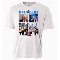 President Trump 47 2024 Cooling Performance Crew T-Shirt