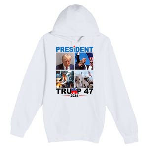 President Trump 47 2024 Premium Pullover Hoodie