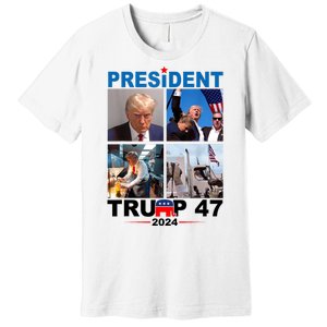 President Trump 47 2024 Premium T-Shirt