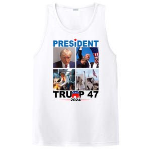 President Trump 47 2024 PosiCharge Competitor Tank