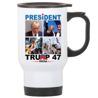 President Trump 47 2024 Stainless Steel Travel Mug