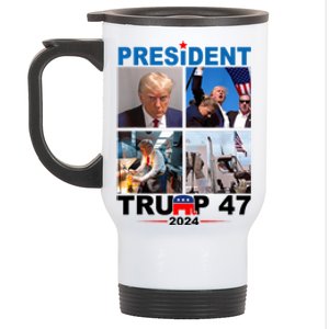 President Trump 47 2024 Stainless Steel Travel Mug