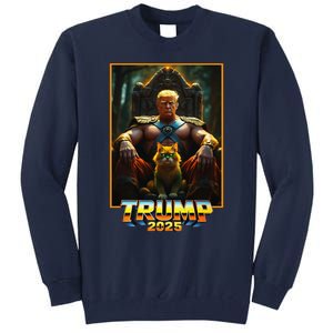 President Trump 45 47 Retro Trump 2.0 Tall Sweatshirt