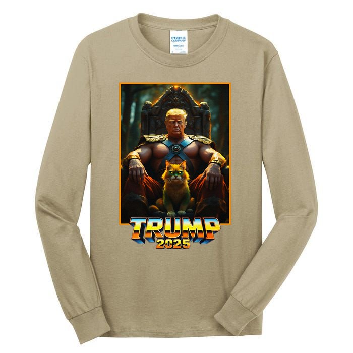 President Trump 45 47 Retro Trump 2.0 Tall Long Sleeve T-Shirt