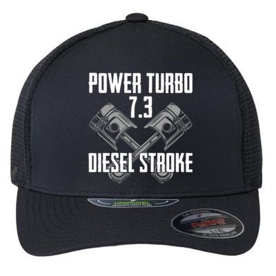 Power Turbo 7 3 Diesel Stroke Cute Gift Flexfit Unipanel Trucker Cap